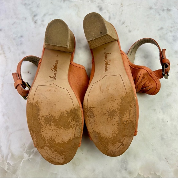 Sam Edelman “Holly” Ginger Orange Bootie ~ Size 7 - Picture 6 of 16